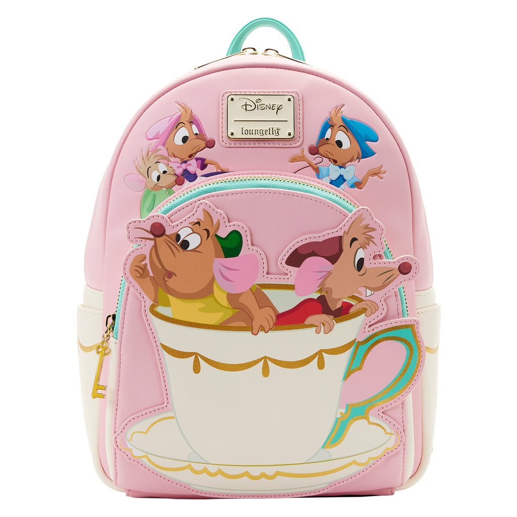 Disney - Sac à dos Cendrillon Gus Gus & Jack Teacup